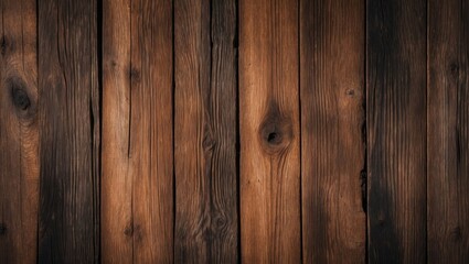 Naklejka premium Burnt old wooden backdrop. Studio photography.