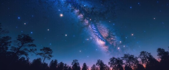 Night Sky Image, Stunning digital artwork.