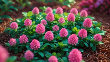 "Monarda didyma Pardon My Pink. Groups or masses of raspberry-pink flowers create a stunning display."