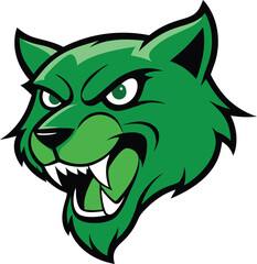 green dragon head Illustrator Artwork