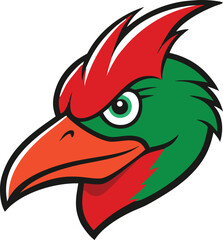 illustration of a cartoon bird