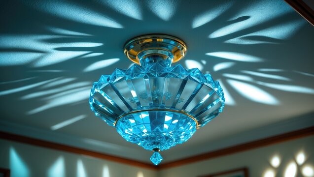 Vintage luster glass globe from the past featuring a light bulb.
