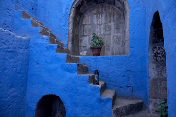 Arequipa-Santa Catalina monastery was established as a cloistered community for Dominican nuns. It is renowned for its stunning architecture, vibrant colors, and the unique blend of Spanish colonial 