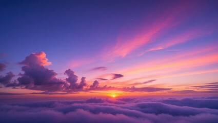 Fototapeta premium Nature stunning Light Sunset or sunrise sky