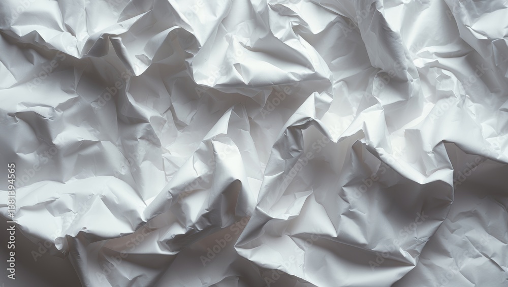 Poster creative backdrop featuring a random overlay of papers.