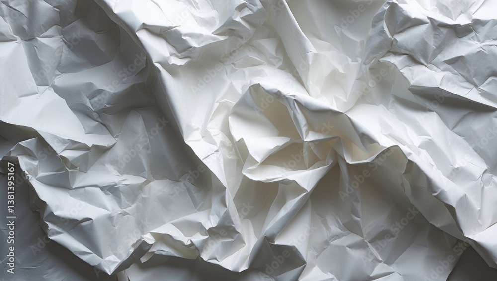 Poster crumpled paper texture. wrinkled background featuring dust and scratches.