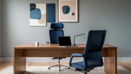 Naklejka premium Professional Corporate Workspace