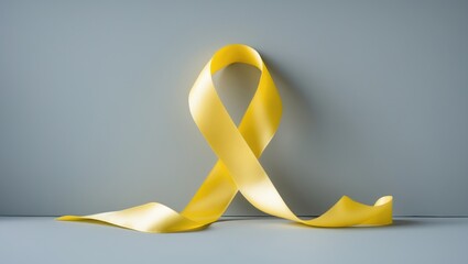 Awareness month for sarcoma, bone, and bladder health, featuring a Yellow Ribbon to support individuals with illness, and highlighting childrenâ€™s healthcare and cancer awareness.