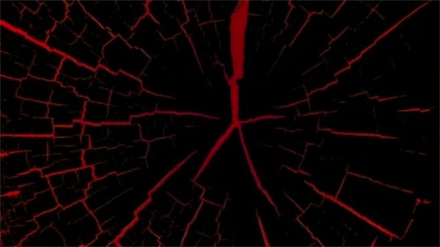 Motion graphic: Animation of cracking surface	