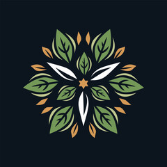 vector floral ornament