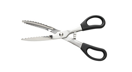 Using Kitchen Scissors for Cutting Food or Herbs with Precision