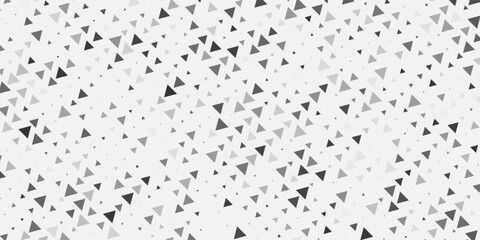 Dark Silver, Gray vector cover in polygonal style. Modern abstract illustration with colorful triangles. Pattern for commercials.