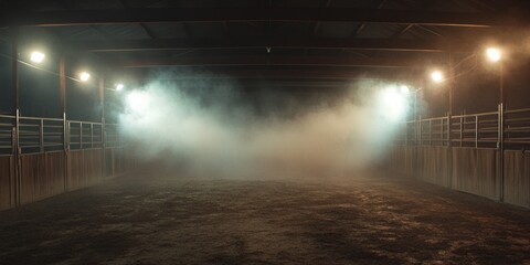 Misty Night Stable Interior