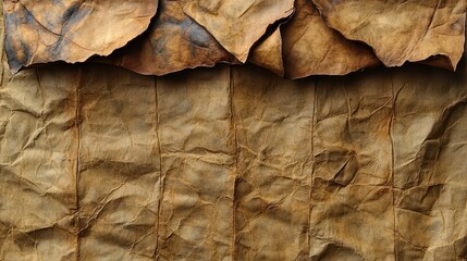 A vintage parchment, its faded yellowed hue whispering tales of time's passage, offers a rich and textured backdrop, perfect for evoking a sense of age, history, and craftsmanship. 