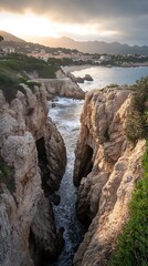 Coastal Cliffs, Dramatic Seascape