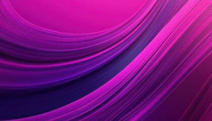 Fototapeta premium A vibrant magenta background with curving lines in shades of purple and pink, creating a smooth and dynamic flow