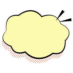 Comic Speech Bubble