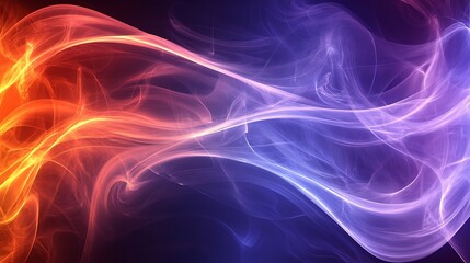 Fototapeta premium Abstract background showcasing vibrant colors and dynamic fluid movement gracefully