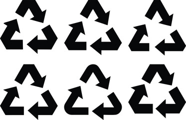 Set of vector arrows and geometric shapes with icons for design and direction