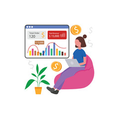 Personal Wealth Overview Interface