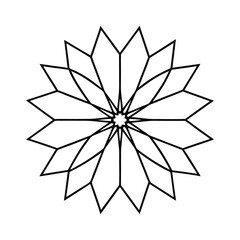 Obraz premium mandala vector illustration