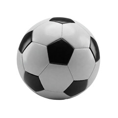 Obraz premium Soccer Ball Close-Up. clipart isolated on transparent background