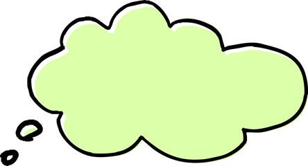 Illustration variation of callouts. Simple illustration. Pop. hand written speech bubble. Vector.	