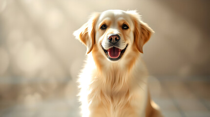 golden retriever portrait