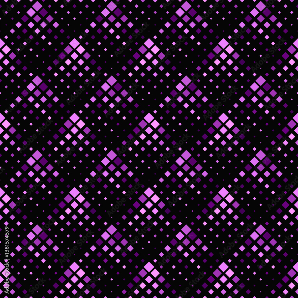 Poster seamless square pattern background - abstract vector design