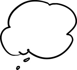 Illustration variation of callouts. Simple illustration. Pop. hand written speech bubble. Vector.	