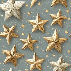 Obraz premium Christmas pattern.