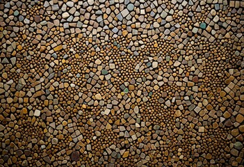 A close up of a pile of rocks on a black background.