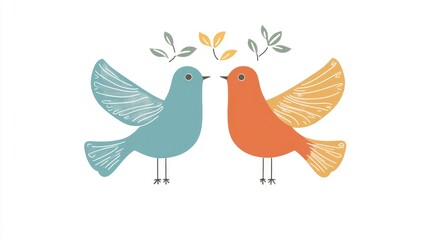 Obraz premium International day of peace: global unity, harmony celebration, coexistence awareness, worldwide solidarity, collective peace, peaceful coexistence, cultural respect, international understanding.