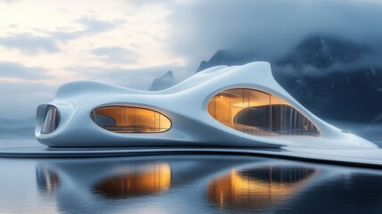 Dynamic white design