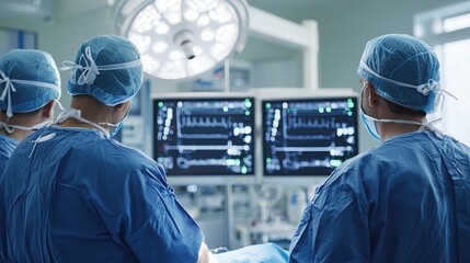 Critical surgery procedure hospital medical professionals operating room close-up view life-saving efforts