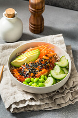 Homemade Japanese Teriyaki Salmon Bowl