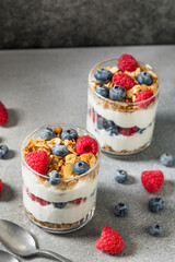 Homemade Healthy Breakfast Yogurt Parfait