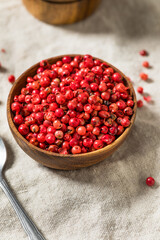 Organic Spicy Red Pink Peppercorns
