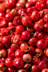 Organic Spicy Red Pink Peppercorns