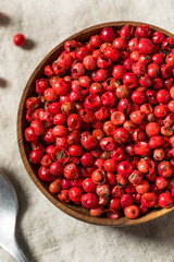 Organic Spicy Red Pink Peppercorns
