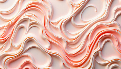 Fototapeta premium Soft blend texture with intricate patterns in natural colors, artistic design