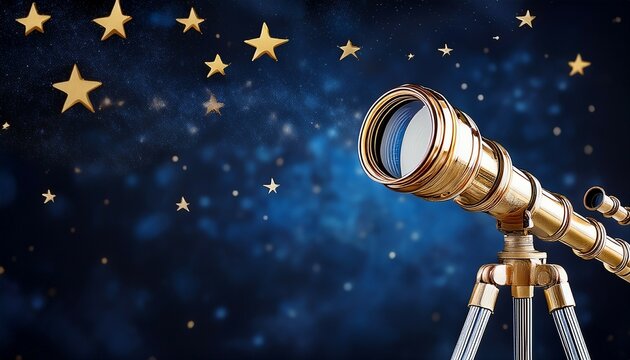 telescope at night