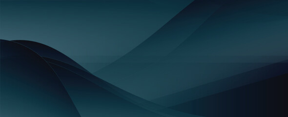 Abstract blue color, modern design stripes background with geometric round shape. Vector illustration.