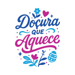 Decorative Easter Lettering