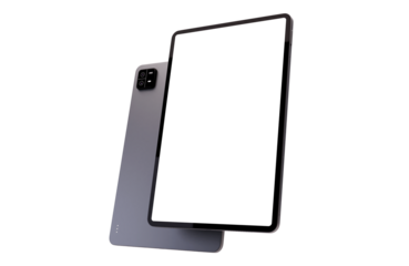 Stacked Tablets and Devices Featuring a Modern Dual Rear Camera Design