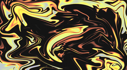 Abstract Fire Fluid Art with Noise: Dynamic Swirls, Hot Colors, Modern Texture, Digital Design, Artistic Background, Creative Pattern, Contemporary Illustration, Flowing Shapes