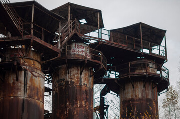 An abandoned historic quarry in Kraków that served as a famous film set