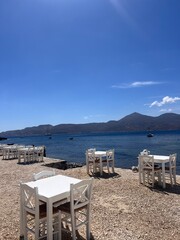 Lunch by the sea in Greece