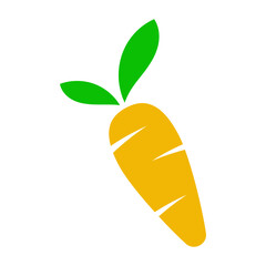 Carrot simple logo