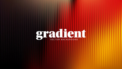 Ripple glass distortion background. Abstract fractal effect ribbed glass texture with vibrant gradients smooth fluted vertical lines. Reeded Bold dynamic design blending futuristic tones vector bg